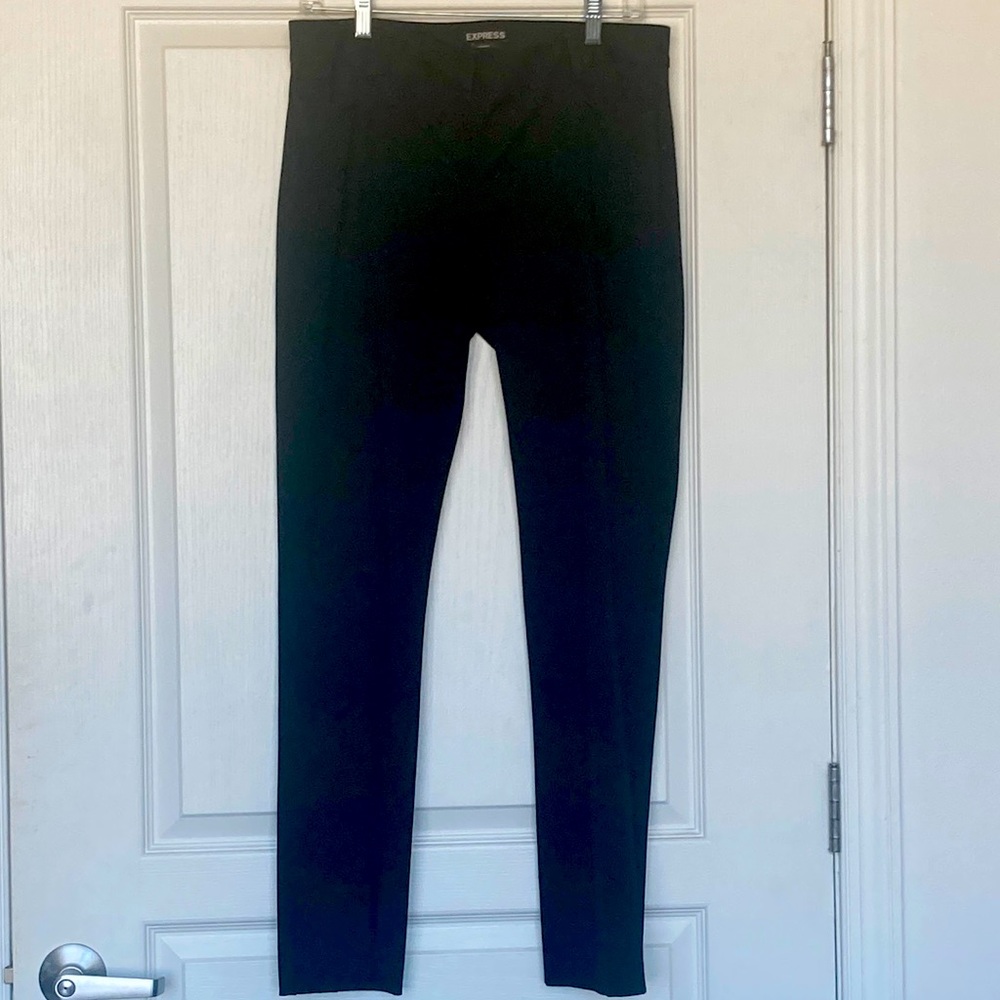 EXPRESS Bootcut Black Dress Pants